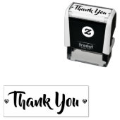 Vielen Dank für Ihr Script Retro Herz Permastempel (Beispiel)