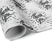 Vielen Dank für Ihr Textdesign Geschenkpapier (Rolleneckpunkt)