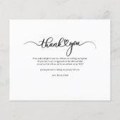 Vielen Dank für Ihr Verständnis für die Haushaltsk (Rückseite)