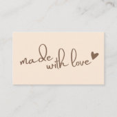 Vielen Dank für Ihr Verständnis für kleine Unterne Visitenkarte (Vorderseite)