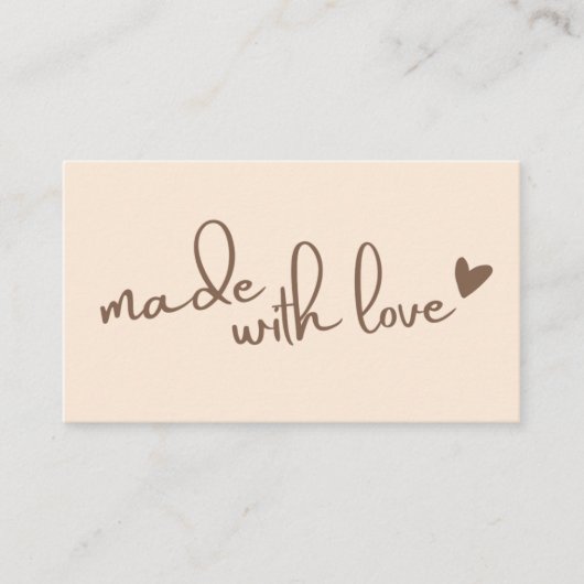 Vielen Dank für Ihr Verständnis für kleine Unterne Visitenkarte (Vorderseite)