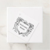 Vielen Dank für Ihr Vintages Interesse Geschenkanhänger (Beispiel)