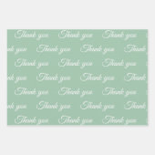 Vielen Dank für Ihr Wrapping-Papier Geschenkpapier Set (Vorderseite 2)