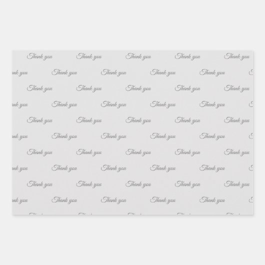 Vielen Dank für Ihr Wrapping-Papier  Geschenkpapier Set (Vorderseite 3)