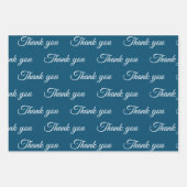 Vielen Dank für Ihr Wrapping-Papier Geschenkpapier Set (Vorderseite)
