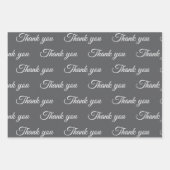 Vielen Dank für Ihr Wrapping-Papier Geschenkpapier Set (Vorderseite)