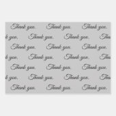 Vielen Dank für Ihr Wrapping-Papier Geschenkpapier Set (Vorderseite 2)