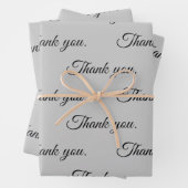Vielen Dank für Ihr Wrapping-Papier Geschenkpapier Set (Beispiel)