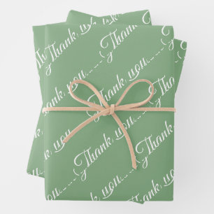 Vielen Dank für Ihr Wrapping-Papier Geschenkpapier Set