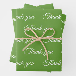 Vielen Dank für Ihr Wrapping-Papier Geschenkpapier Set