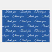 Vielen Dank für Ihr Wrapping-Papier Geschenkpapier Set (Vorderseite)