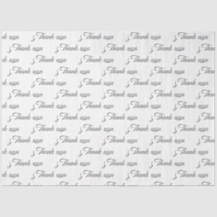 Vielen Dank für Ihr Wrapping-Papier Seidenpapier