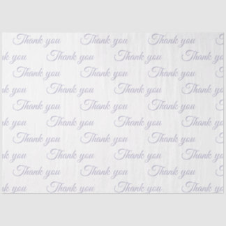 Vielen Dank für Ihr Wrapping-Papier Seidenpapier