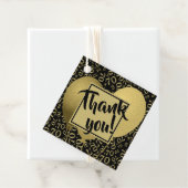 Vielen Dank für Ihre 70. Nummer Muster Gold und Bl Geschenkanhänger (Beispiel)