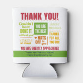 Vielen Dank für Ihre Anerkennung Dosenkühler (Rückseite)