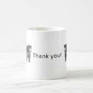 Vielen Dank für Ihre Anerkennung künstlerischen sc Kaffeetasse