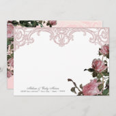 Vielen Dank für Ihre Anmerkung Flachkarten - Trell Mitteilungskarte (Vorne/Hinten)