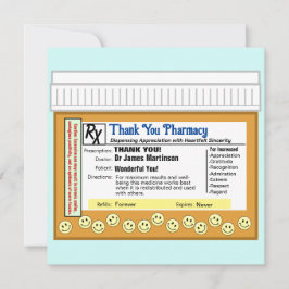 Vielen Dank für Ihre Apotheke Dankeskarte