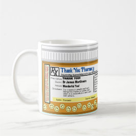 Vielen Dank für Ihre Apotheke Kaffeetasse