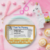 Vielen Dank für Ihre Apotheke Pappteller (Party)