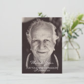 Vielen Dank für Ihre Art von Beileid (Stehend Vorderseite)