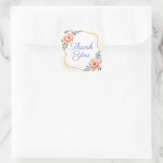 Vielen Dank für Ihre Aufkleber oder Umschlag Aufkl (Tasche)