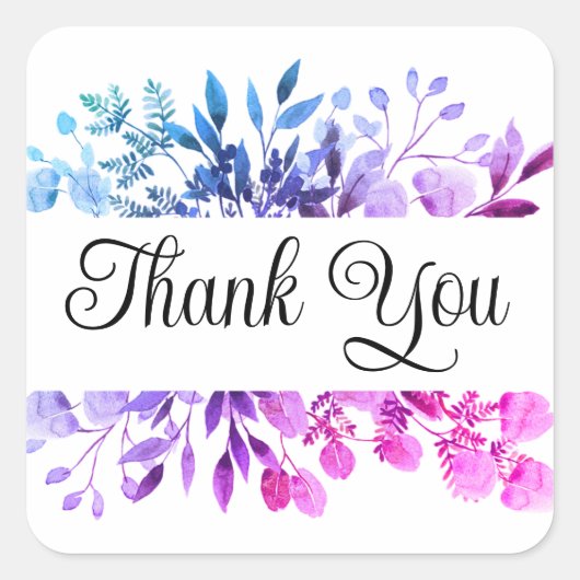 Vielen Dank für Ihre Aufkleber oder Umschlag Aufkl (Vorderseite)