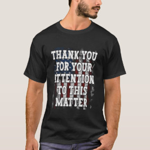 Vielen Dank für Ihre Aufmerksamkeit in dieser Ange T-Shirt