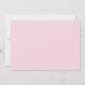 Vielen Dank für Ihre Babydusche Flat Card Dankeskarte (Rückseite)