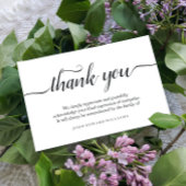 Vielen Dank für Ihre Beerdigung Hinweis Card Berea Dankeskarte