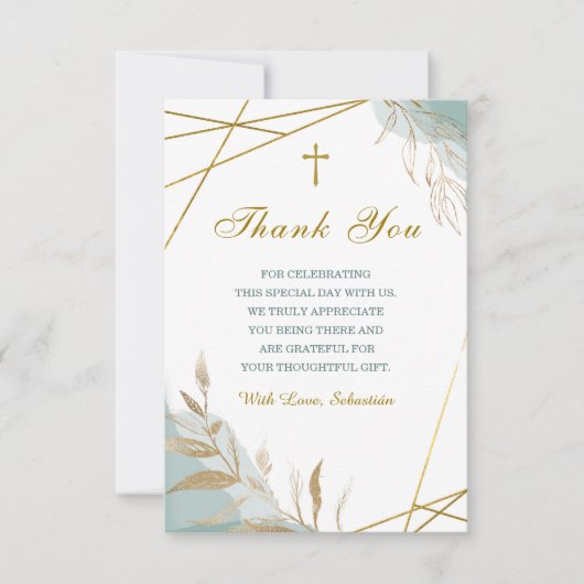 Vielen Dank für Ihre Bestätigungsvorlage Dankeskarte (Vorderseite)