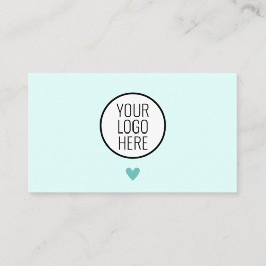 Vielen Dank für Ihre Bestellcoupon Code Business C Visitenkarte (Rückseite)