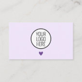 Vielen Dank für Ihre Bestellcoupon Code Business C Visitenkarte (Rückseite)