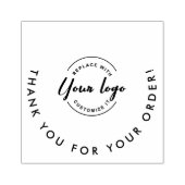 Vielen Dank für Ihre Bestellung Custom Logo Geschä Gummistempel (Prägung)