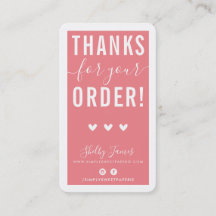 VIELEN DANK FÜR IHRE BESTELLUNG einfügen moderne K