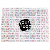 Vielen Dank für Ihre Bestellung farbenfroh einfach Große Geschenktüte (Rückseite)