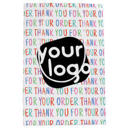 Vielen Dank für Ihre Bestellung farbenfroh einfach Mittlere Geschenktüte