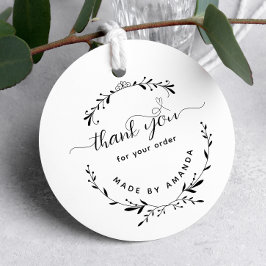 Vielen Dank für Ihre Bestellung Laurel Leaf Rubber Permastempel