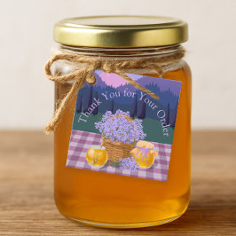 Vielen Dank für Ihre Bestellung Lavender & Honey R Geschenkanhänger