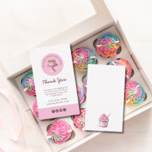 Vielen Dank für Ihre Bestellung Polka Dot Cake Bak