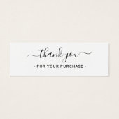 Vielen Dank für Ihre Bestellung, Social Media (Vorderseite)