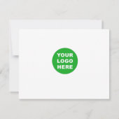 Vielen Dank für Ihre Bestellung Social Media Card Dankeskarte (Rückseite)