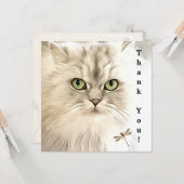 Vielen Dank für Ihre Cat Card Karte (Vorderseite/Rückseite Beispiel)