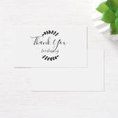 Vielen Dank für Ihre Einkaufskarte (Schreibtisch)