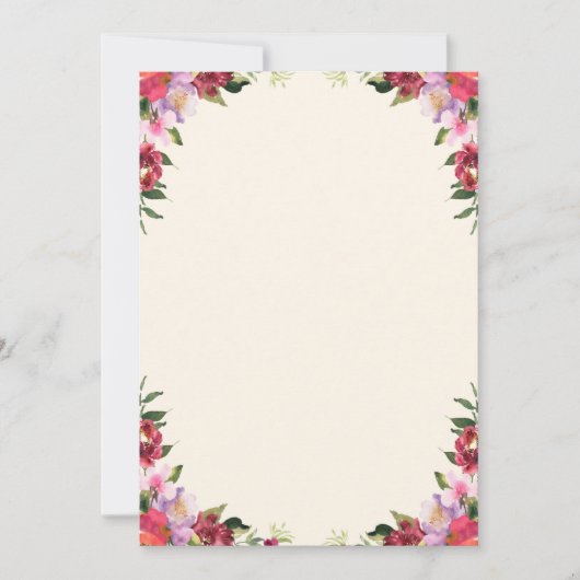 Vielen Dank für Ihre Einladungskarte (Vorderseite)