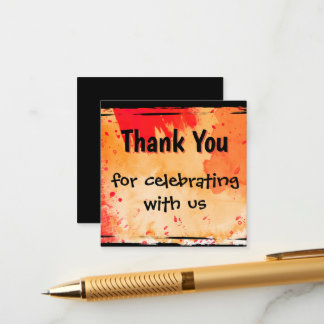 Vielen Dank für Ihre Einschlusskarte Begleitkarte