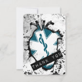 Vielen Dank für Ihre erste Antwort Einladung (Vorderseite)