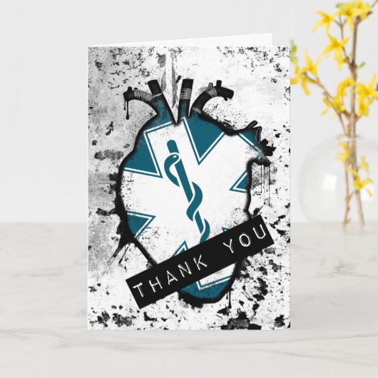 Vielen Dank für Ihre erste Antwort Karte (Gelbe Blume)