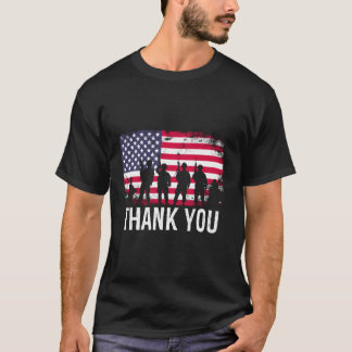 Vielen Dank für Ihre Flag T-Shirt