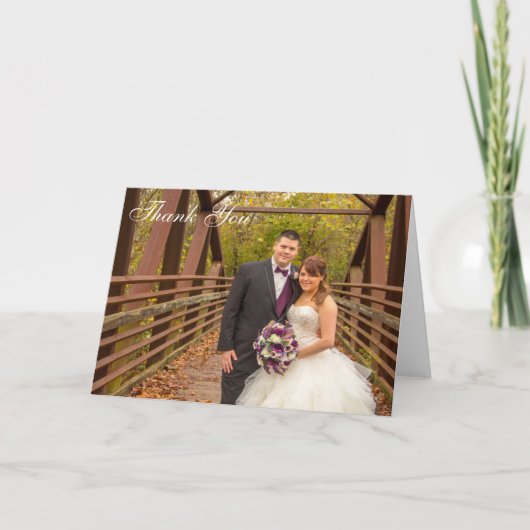 Vielen Dank für Ihre Fotokarte Dankeskarte (Vorderseite)